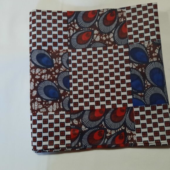 1 yard African Ankara Head-Tie fabrics - Picture 3 of 4